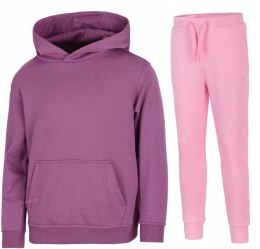 4F OCIEPLANY DZIEWCZĘCY DRES KOMPLET BLUZA SPODNIE / rozm 158