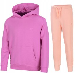 4F OCIEPLANY DZIEWCZĘCY DRES KOMPLET BLUZA SPODNIE / rozm 164