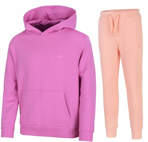 4F OCIEPLANY DZIEWCZĘCY DRES KOMPLET BLUZA SPODNIE / rozm 164