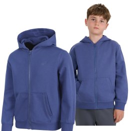 4F OCIEPLANA CHŁOPIĘCA BLUZA ROZPINANA Z KAPTUREM / rozm 164