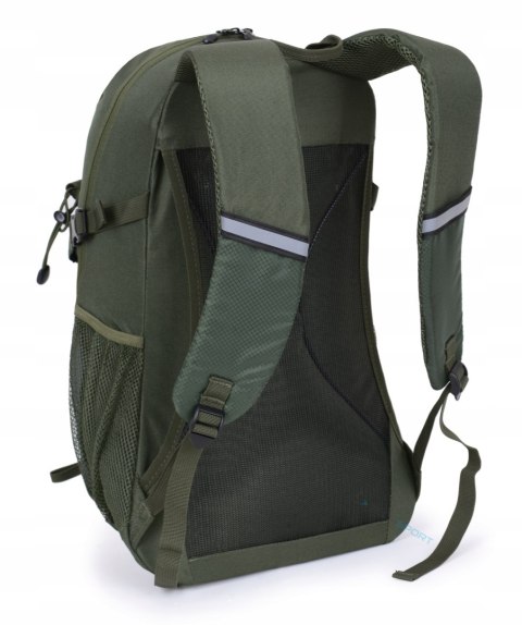 KOMPAKTOWY PLECAK ROWEROWY CAMPUS FORGE 25L | Z STELAŻEM | OLIWKA