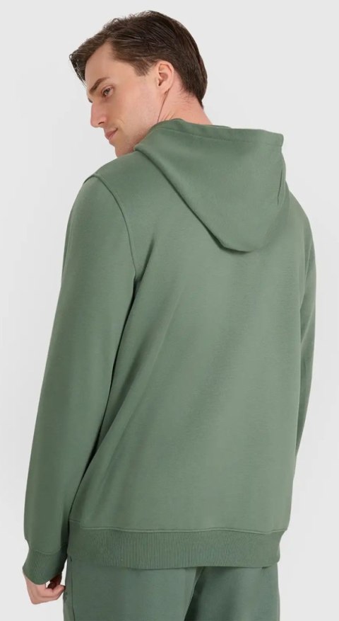 4F OCIEPLANA MĘSKA BLUZA DRESOWA Z KAPTUREM KANGURKA / rozm XXL