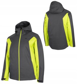 4F KURTKA MĘSKA ZIMOWA Z KAPTUREM | MEMBRANA 5000 | XL