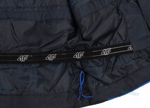 4F KURTKA MĘSKA ZIMOWA Z KAPTUREM | MEMBRANA 5000 | L