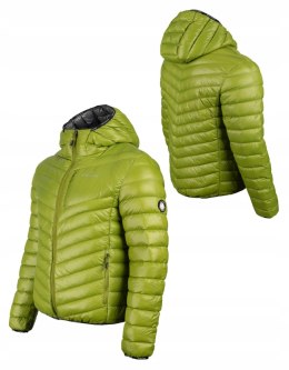 BERGSON CELSIUS | MĘSKA KURTKA ZIMOWA Z KAPTUREM | PUCH NATURALNY | L