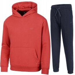 4F CHŁOPIĘCY DRES KOMPLET BLUZA KANGURKA SPODNIE / rozm 164