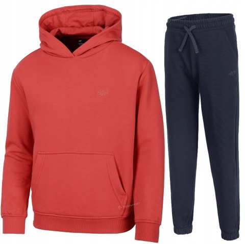 4F CHŁOPIĘCY DRES KOMPLET BLUZA KANGURKA SPODNIE / rozm 164