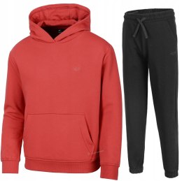 4F OCIEPLANY CHŁOPIĘCY DRES KOMPLET BLUZA KANGURKA SPODNIE / rozm 164