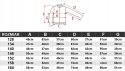 4F GRUBA CHŁOPIĘCA KURTKA ZIMOWA PUCHOWA PIKOWANA membrana / rozm 158