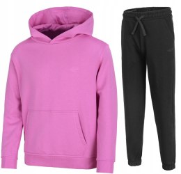 4F DZIEWCZĘCY DRES KOMPLET BLUZA SPODNIE / rozm 152