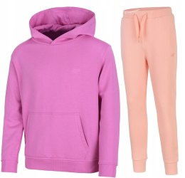 4F DZIEWCZĘCY DRES KOMPLET BLUZA SPODNIE / rozm 152