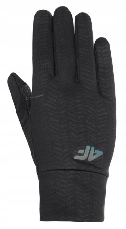 4F RĘKAWICZKI DZIANINOWE CIENKIE DOTYK / rozm L