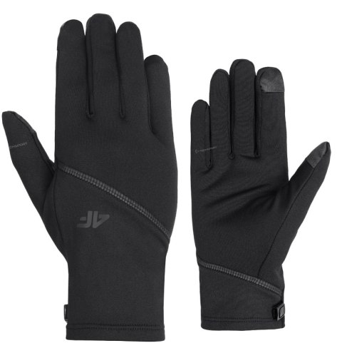 4F RĘKAWICZKI DZIANINOWE CIENKIE DOTYK / rozm L