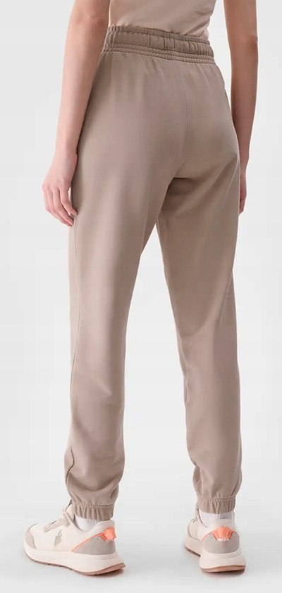 4F DAMSKIE SPODNIE DRESOWE BAWEŁNA JOGGERY / rozm XL