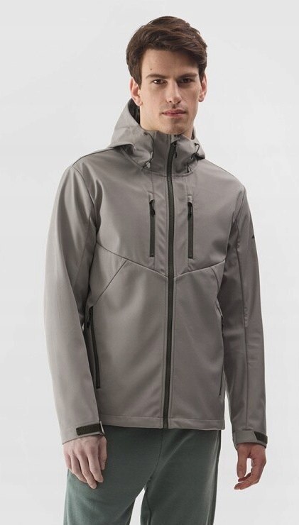 4F MĘSKA KURTKA SOFTSHELL membrana 8000mm / rozm L