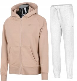 4F DAMSKI DRES BAWEŁNA KOMPLET BLUZA SPODNIE / rozm S