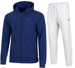 4F MĘSKI DRES BAWEŁNA KOMPLET BLUZA SPODNIE / rozm L