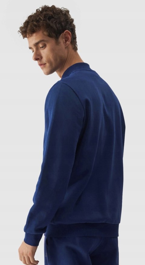 4F OCIEPLANA MĘSKA BLUZA BOMBERKA ROZPINANA BAWEŁNIANA / rozm XXL