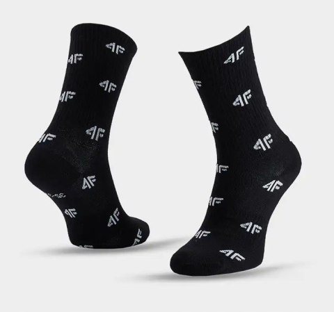 4F 3-PAK JUNIORSKIE SKARPETKI BAWEŁNA WYSOKIE / rozm 32-34