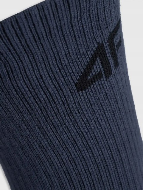 4F 4-PAK JUNIORSKIE SKARPETKI BAWEŁNA WYSOKIE / rozm 32-34