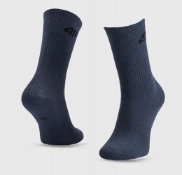 4F 4-PAK JUNIORSKIE SKARPETKI BAWEŁNA WYSOKIE / rozm 35-37