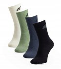 4F 4-PAK JUNIORSKIE SKARPETKI BAWEŁNA WYSOKIE / rozm 35-37