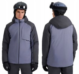 4F MĘSKA KURTKA ZIMOWA OCIEPLANA Z KAPTUREM | MEMBRANA 5000 NEO-DRY | XXL