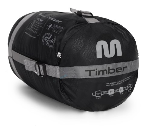 METEOR TIMBER | WYGODNY ŚPIWÓR DO -10st | BAWEŁNIANA PODSZEWKA | FLANELOWY