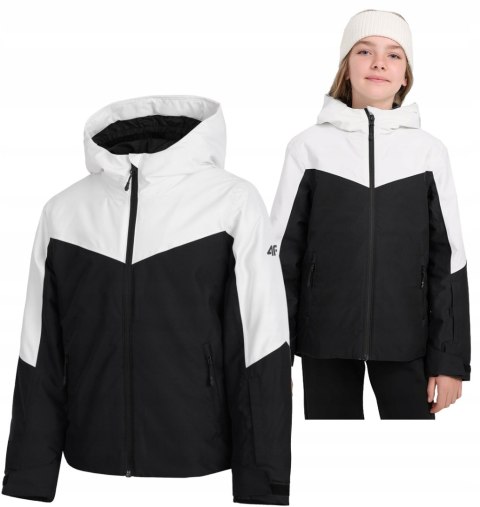 4F DZIEWCZĘCA KURTKA ZIMOWA NARCIARSKA membrana / rozm 140