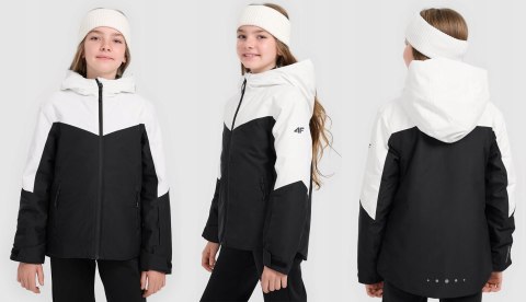 4F DZIEWCZĘCA KURTKA ZIMOWA NARCIARSKA membrana / rozm 140