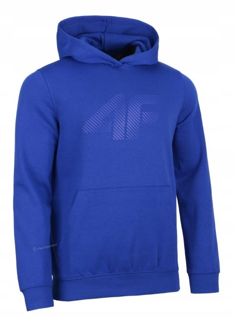 4F OCIEPLANA MĘSKA BLUZA DRESOWA Z KAPTUREM KANGURKA / rozm XL