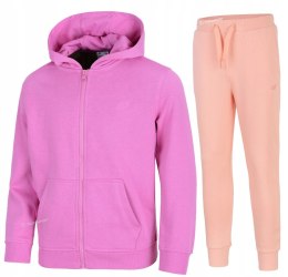 4F OCIEPLANY DZIEWCZĘCY DRES KOMPLET BLUZA SPODNIE / rozm 164