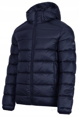 4F MĘSKA KURTKA ZIMOWA Z NATURALNYM WYPEŁNIENIEM | ODPINANY KAPTUR | XL