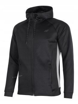 4F MĘSKA SPORTOWA BLUZA Z KAPTUREM ROZPINANA TERMOAKTYWNA / rozm XL