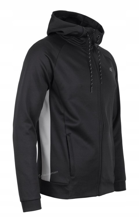 4F MĘSKA SPORTOWA BLUZA Z KAPTUREM ROZPINANA TERMOAKTYWNA / rozm XL