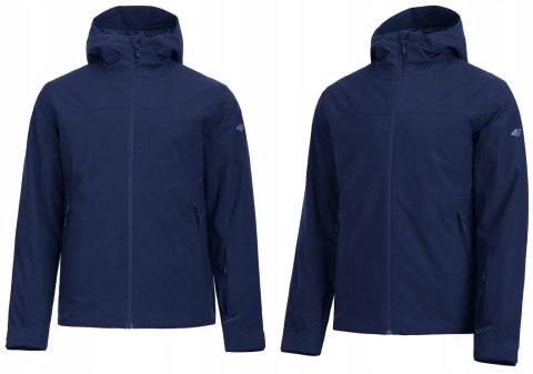 MĘSKA KURTKA ZIMOWA SPORTOWA Z MEMBRANĄ 4F | OCIEPLANA | WODOODPORNA | XL