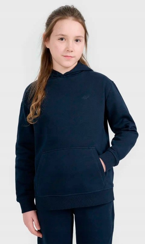 4F OCIEPLANY DZIEWCZĘCY DRES KOMPLET BLUZA SPODNIE / rozm 128