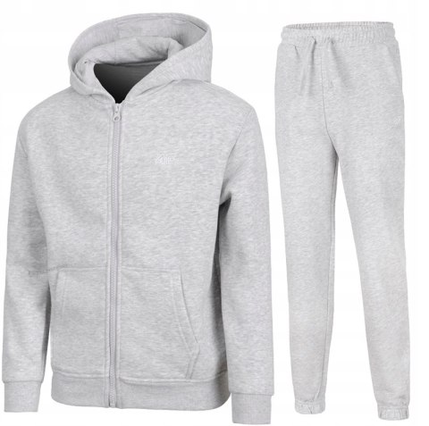 4F OCIEPLANY DZIEWCZĘCY DRES KOMPLET BLUZA SPODNIE / rozm 146