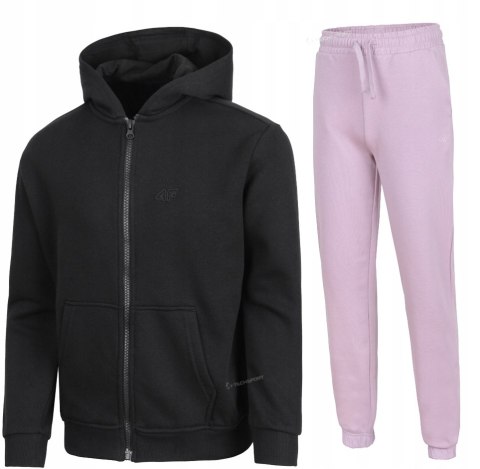 4F OCIEPLANY DZIEWCZĘCY DRES KOMPLET BLUZA SPODNIE / rozm 146