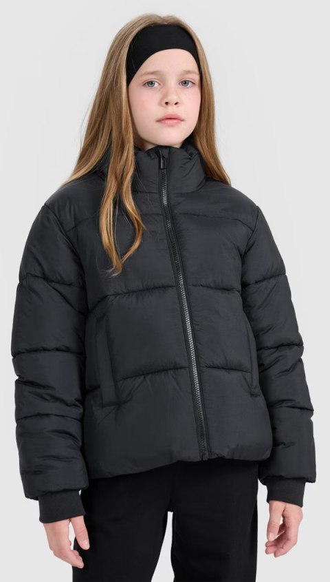 4F DZIEWCZĘCA ZIMOWA KURTKA PUCHOWA PIKOWANA / rozm 152