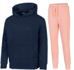 4F DZIEWCZĘCY DRES KOMPLET BLUZA SPODNIE / rozm 152