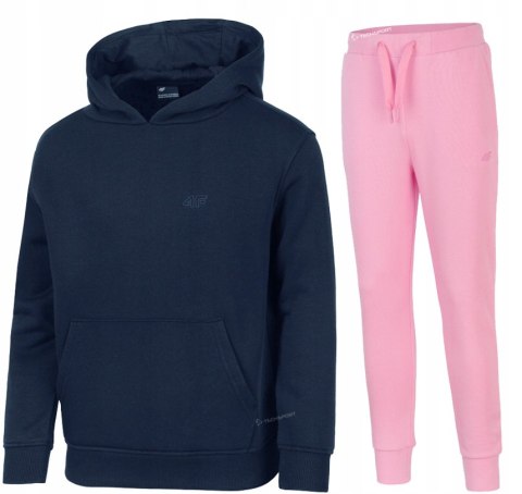 4F DZIEWCZĘCY DRES KOMPLET BLUZA SPODNIE / rozm 152