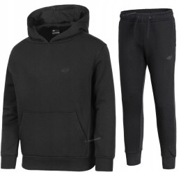 4F OCIEPLANY DZIEWCZĘCY DRES KOMPLET BLUZA SPODNIE / rozm 140