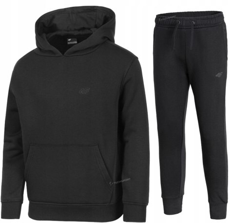 4F OCIEPLANY DZIEWCZĘCY DRES KOMPLET BLUZA SPODNIE / rozm 140