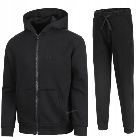 4F OCIEPLANY DZIEWCZĘCY DRES KOMPLET BLUZA SPODNIE / rozm 146