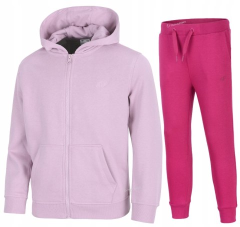 4F OCIEPLANY DZIEWCZĘCY DRES KOMPLET BLUZA SPODNIE / rozm 152