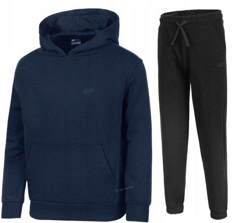 4F OCIEPLANY DZIEWCZĘCY DRES KOMPLET BLUZA SPODNIE / rozm 152