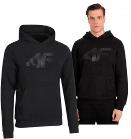 4F OCIEPLANA MĘSKA BLUZA DRESOWA Z KAPTUREM KANGURKA / rozm XXL