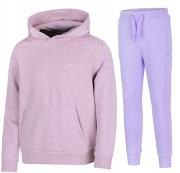 4F DZIEWCZĘCY DRES KOMPLET BLUZA SPODNIE / rozm 158