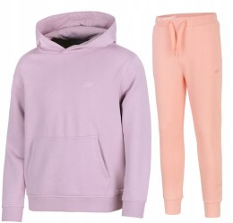 4F DZIEWCZĘCY DRES KOMPLET BLUZA SPODNIE / rozm 158